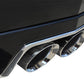 Corsa 2011-2015 Cadillac CTS Coupe V 6.2L V8 Polished Sport Axle-Back Exhaust