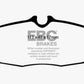 EBC 05-10 Ford Mustang 4.0 Redstuff Rear Brake Pads
