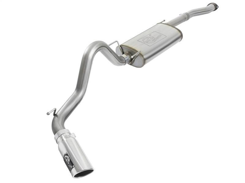 aFe MACHForce XP Cat-Back SS Exhaust w/ Polished Tips 16 Toyota Tacoma V6-3.5L | Too Fast Autoparts | Order Online