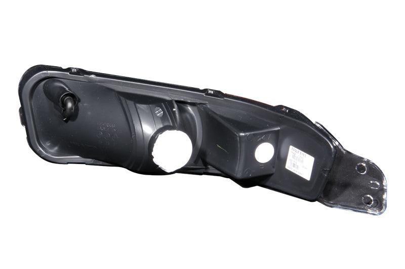 ANZO 2005-2009 Ford Mustang Euro Parking Lights Black w/ Amber Reflector | Too Fast Autoparts | Order Online | Canada & USA Shipping