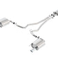Borla ATAK Cat Back 15 Ford Mustang 3.7L V6 MT/AT 2.25in Pipe 4in Single Round Rolled Tips