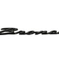 Ford Racing 21-24 Bronco Classic Script Fender Badge Kit - Gloss Black