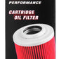 K&N KTM / Husaberg / Betamotor / Polaris 1.625in OD x 0.438in ID x 2.719in H Oil Filter