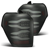 AlphaRex 10-21 Toyota 4Runner PRO-Series LED Tail Lights Jet Black | Too Fast Autoparts | Order Online