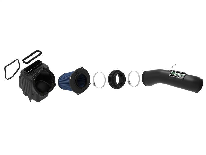 aFe Quantum Pro 5R Cold Air Intake System 17-18 GM/Chevy Duramax V6-6.6L L5P - Oiled
