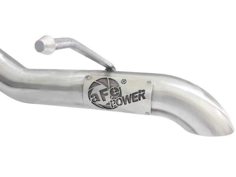 aFe MACHForce XP 2-1/2in SS-409 Cat-Back Exhausts w/ 18in Muffler 07-17 Jeep Wrangler V6-3.6L | Too Fast Autoparts | Order Online