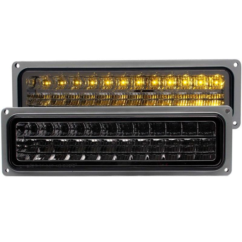 ANZO 1988-1998 Chevrolet C1500 LED Parking Lights Smoke | Too Fast Autoparts | Order Online
