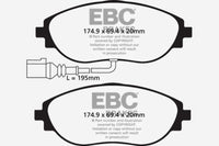 EBC 12+ Volkswagen CC 3.6 Greenstuff Front Brake Pads