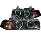 ANZO 1992-1998 BMW 3 Series E36 Projector Headlights w/ Halo Black (CCFL) G2 | Too Fast Autoparts | Order Online | Canada & USA Shipping