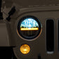 Raxiom 97-18 Jeep Wrangler TJ & JK Axial 7-In LED Headlights w/ DRL - Black Housing (Clear Lens)