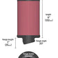 K&N Filter Universal Rubber Round Air Filter 20 Deg Flange Angle 2.25in Flange ID x 3.5in OD x 6in H