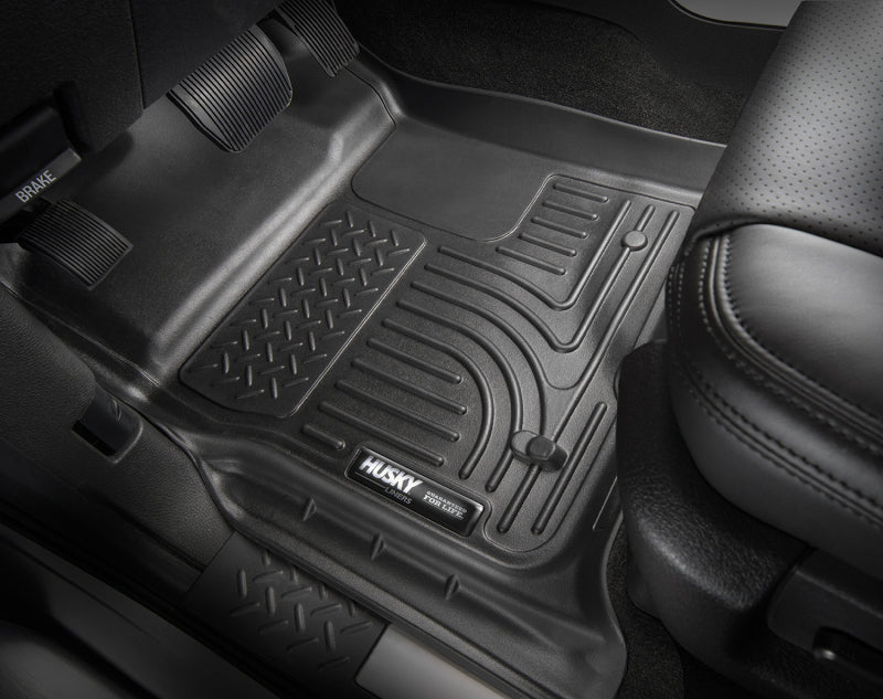 Husky Liners 2017 Honda Ridgeline WeatherBeater 2nd Row Black Floor Liners