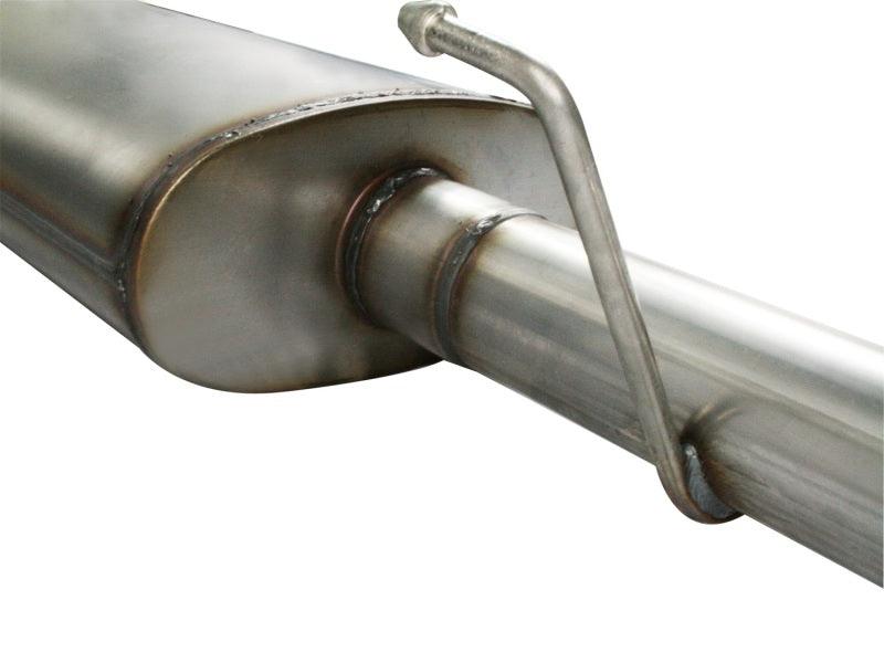 aFe MACHForce XP Exhausts Cat-Back SS-409 EXH CB Toyota Tundra 10-11 V8-5.7L 145.7 WB (blk tip) | Too Fast Autoparts | Order Online