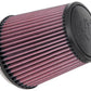 K&N Filter Universal Rubber Filter Round Tapered 4.5in  Flange 5.875in Base 4.5 inch Top 6in  Height