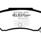EBC 92-94 Acura Integra 1.7 Vtec Redstuff Rear Brake Pads