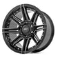 Rough Country 88 Series Wheel | One-Piece | Gloss Black | 20x10 | 6x5.5 | -25mm
