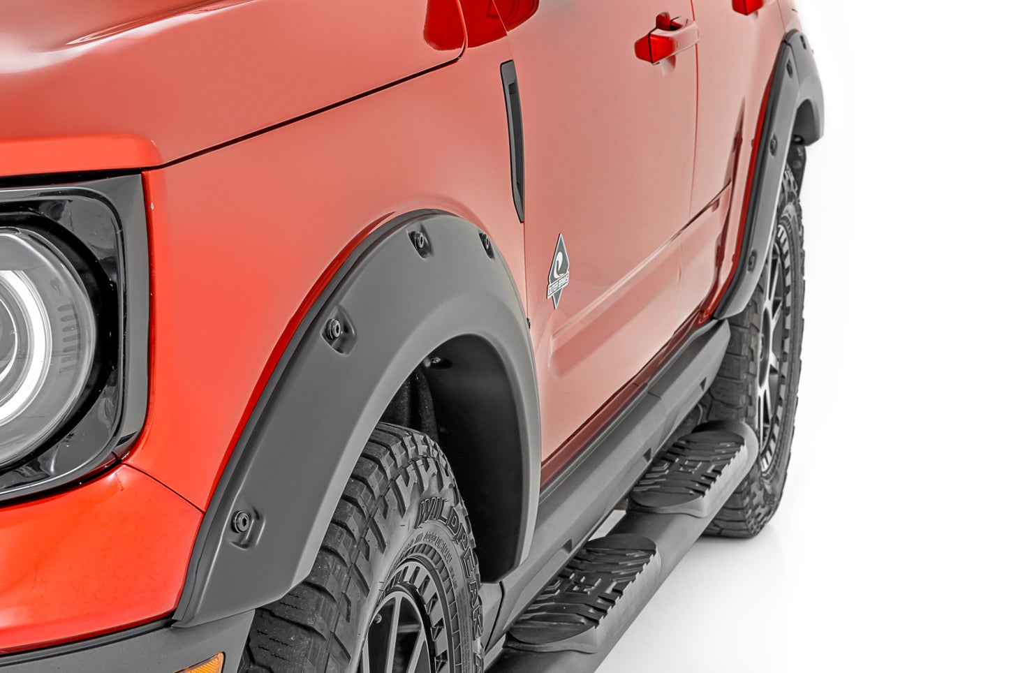 Pocket Fender Flares | Gloss Black | Ford Bronco Sport 4WD (21-23)