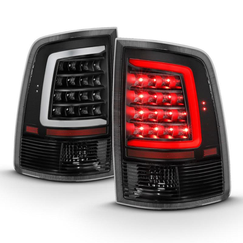 ANZO 2009-2018 Dodge Ram 1500 LED Taillight Plank Style Black w/Clear Lens | Too Fast Autoparts | Order Online | Canada & USA Shipping