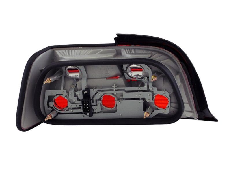 ANZO 1992-1998 BMW 3 Series E36 Coupe/Convertable Taillights Red/Smoke | Too Fast Autoparts | Order Online | Canada & USA Shipping