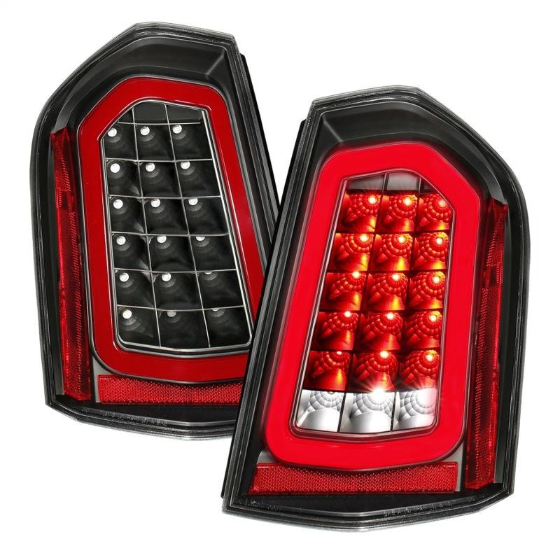 ANZO 11-14 Chrysler 300 LED Taillights Black w/ Sequential | Too Fast Autoparts | Order Online
