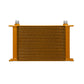 Mishimoto Universal 25-Row Oil Cooler - Gold