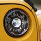 KC HiLiTES 07-18 Jeep JK (Not for Rubicon/Sahara) 7in. Gravity LED Pro DOT Headlight (Pair Pack Sys)