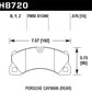 Hawk 15-17 Porsche Cayenne Front HPS 5.0 Brake Pads
