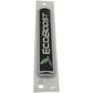 Ford Racing Black/Silver EcoBoost Emblem 3-1/2in x 9/16in - Set of 2