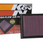 K&N 16-17 Ford Ranger 2.2L/3.2L DSL Drop In Air Filter