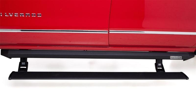 AMP Research 2014-2017 Chevrolet Silverado 1500 Crew Cab PowerStep XL - Black | Too Fast Autoparts | Order Online