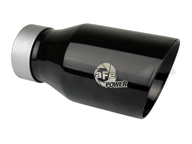 aFe Large Bore-HD 3in 409SS DPF-Back 20-21 GM Trucks L6-3.0L (td) LM2 - Black Tip | Too Fast Autoparts | Order Online