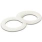 Vibrant -10AN PTFE Washers for Bulkhead Fittings - Pair