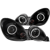 ANZO 1998-2005 Lexus Gs300 Projector Headlights w/ Halo Black | Too Fast Autoparts | Order Online | Canada & USA Shipping