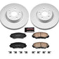 Power Stop 09-10 Pontiac Vibe Front Z17 Evolution Geomet Coated Brake Kit
