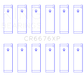 King Engine Bearings Nissan VG30DE/VG30DETT/VG30E/VG30T Performance Rod Bearing Set - Size STDX