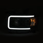 ANZO 2015+ GMC Canyon Projector Headlights w/ Plank Style Design Black w/ Amber | Too Fast Autoparts | Order Online | Canada & USA Shipping
