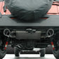 Gibson 07-17 Jeep Wrangler JK Rubicon 3.6L 2.5in Axle-Back Dual Split Exhaust - Aluminized