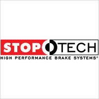 StopTech 98-01 Subaru Impreza 2.5L/RS Front ST-40 Black 332x32mm Slotted Rotors