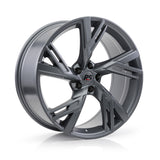 RS Satin Gunmetal 19x8.5 5x112 Wheels - AD07-9SG