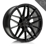 OPE Wheels SPEAR Style With SATIN BLACK Finish | Size - 19x8.5 | PCD - 5x114.3 | Offset - 35 | Bore - 70.5