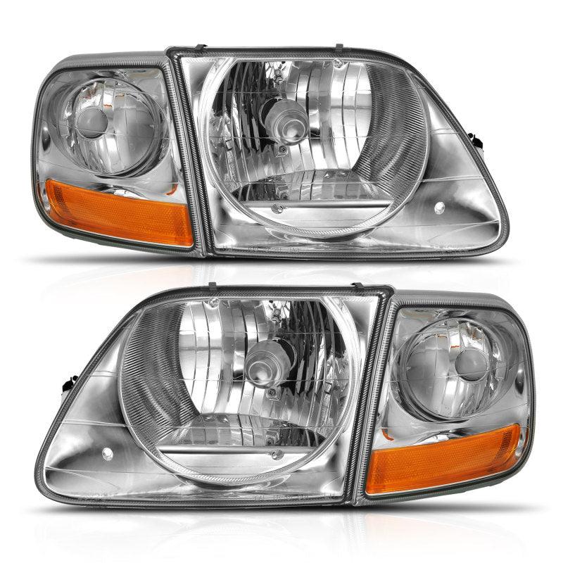 ANZO 1997-2003 Ford F-150 Crystal Headlight G2 Clear With Parking Light | Too Fast Autoparts | Order Online | Canada & USA Shipping