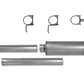 Diamond Eye KIT 4in Turbo Back Single AL: 94-97 FORD 7.3L F250/F350 PWRSTROKE NFS W/ CARB EQUIV STDS