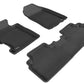 3D MAXpider 2006-2011 Honda Civic Sedan Kagu 1st & 2nd Row Floormat - Black