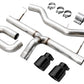 AWE Tuning 19-23 BMW 330i / 21-23 BMW 430i Base G2X Track Edition Axle-Back Exhaust - Diamond Black