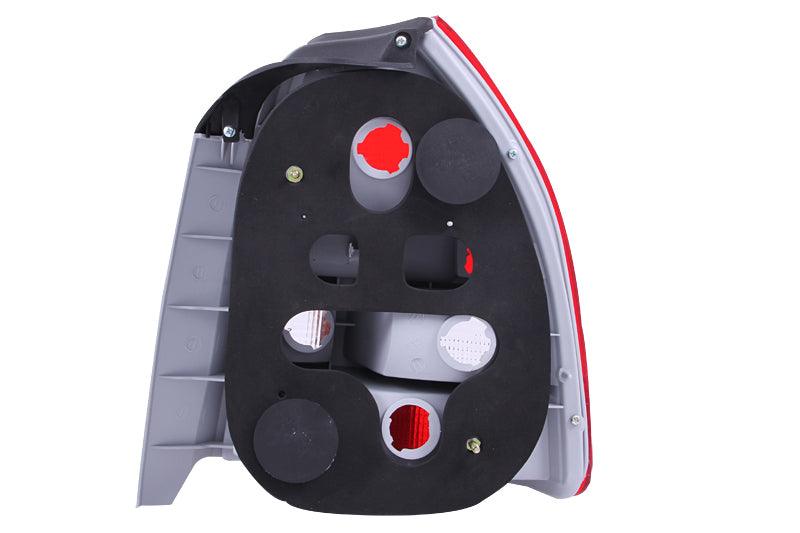 ANZO 1996-2000 Honda Civic Taillights Red/Clear | Too Fast Autoparts | Order Online | Canada & USA Shipping