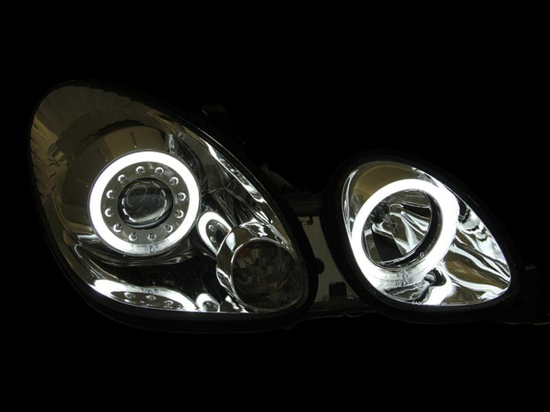 ANZO 1998-2005 Lexus Gs300 Projector Headlights w/ Halo Chrome | Too Fast Autoparts | Order Online | Canada & USA Shipping