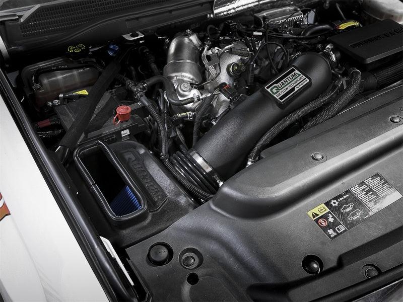 aFe Quantum Pro 5R Cold Air Intake System 17-18 GM/Chevy Duramax V6-6.6L L5P - Oiled | Too Fast Autoparts | Order Online