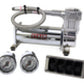 Air Lift 4-Way Manual Control System 100% Duty 1/4in Line 4 Gal. Tank.