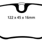 EBC 01-03 BMW 525i 2.5 (E39) Yellowstuff Rear Brake Pads
