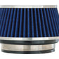 Spectre Adjustable Conical Air Filter 2-1/2in. Tall (Fits 3in. / 3-1/2in. / 4in. Tubes) - Blue
